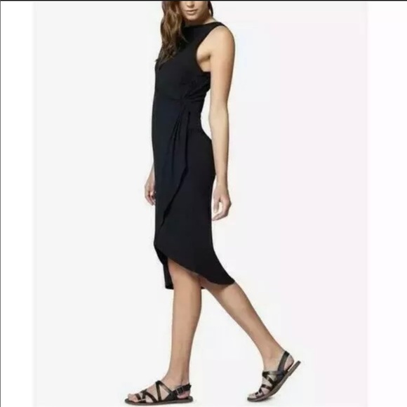 NEW Sanctuary Salma Asymmetrical One-Sleeve Dress - Picture 2 of 12